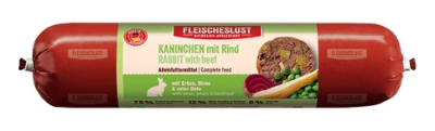 Fleischeslust Kaninchen mit Rind