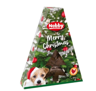 Nobby Xmas Snack Box Dog150 g