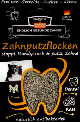 QCHEFS Zahnputzflocken