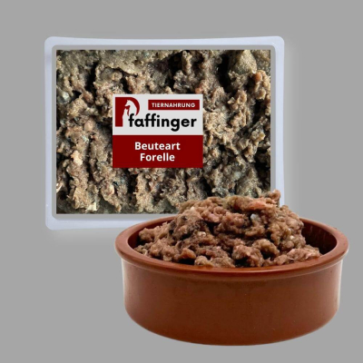 v BARF Forelle 500 g